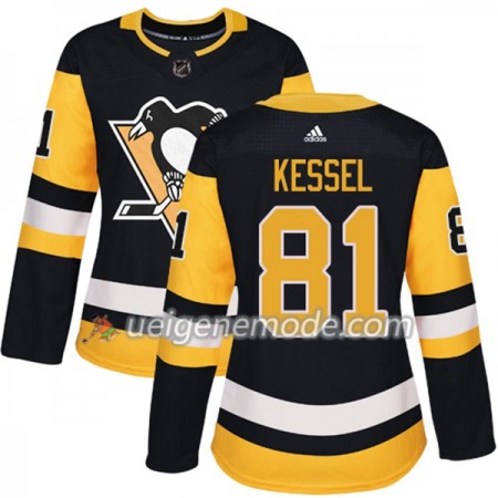 Dame Eishockey Pittsburgh Penguins Trikot Phil Kessel 81 Adidas 2017-2018 Schwarz Authentic